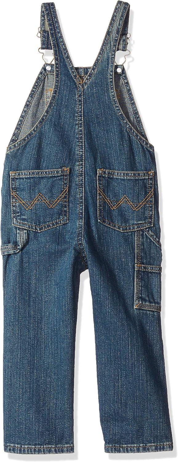 imageWrangler Authentics Boys Classic Denim OverallAged Indigo