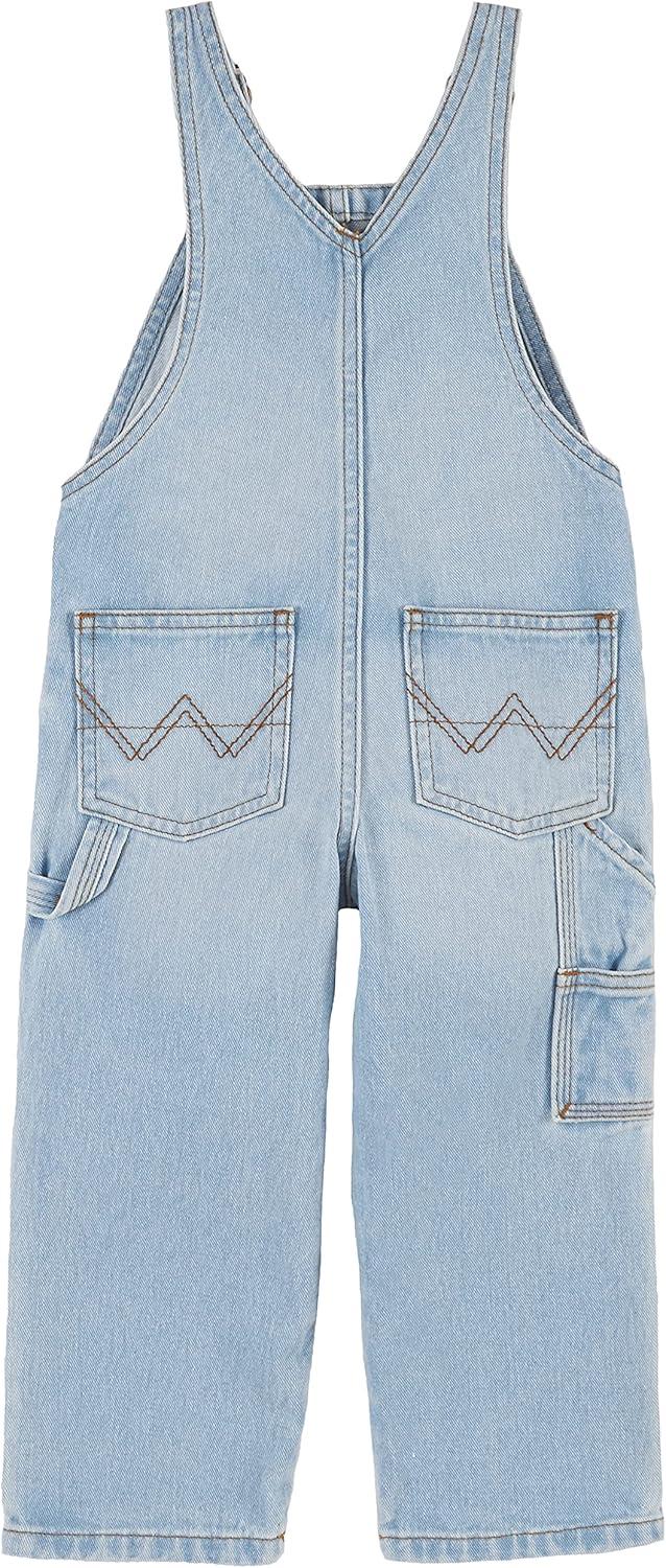 imageWrangler Authentics Boys Classic Denim OverallLight Wash