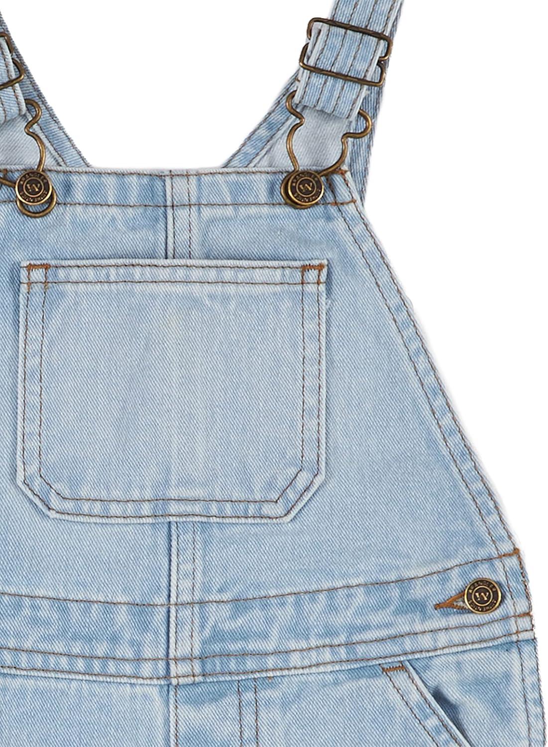 imageWrangler Authentics Boys Classic Denim OverallLight Wash