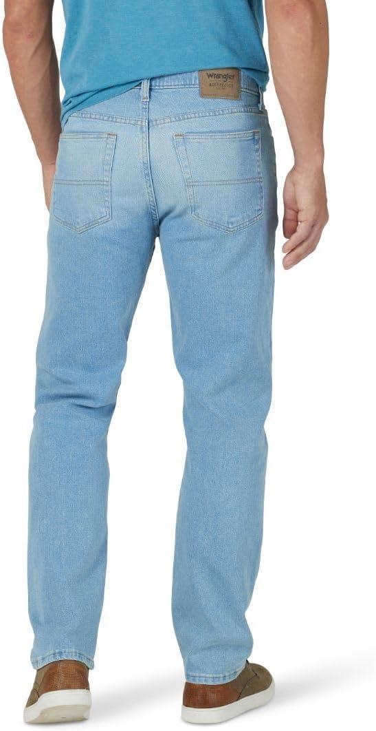 imageWrangler Authentics Mens Comfort Flex Waist Relaxed Fit JeanAaron