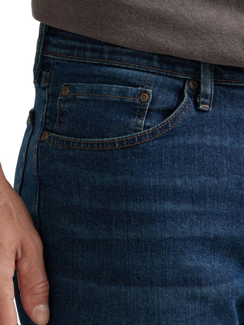 imageWrangler Authentics Mens Regular Fit Comfort Flex Waist JeanRhodes