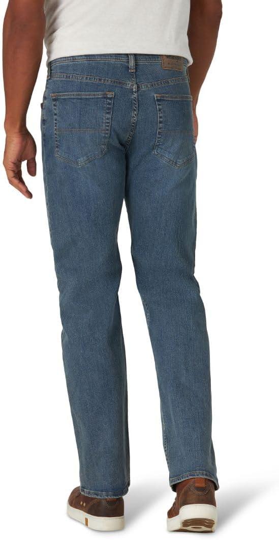 imageWrangler Authentics Mens Regular Fit Comfort Flex Waist JeanSlate