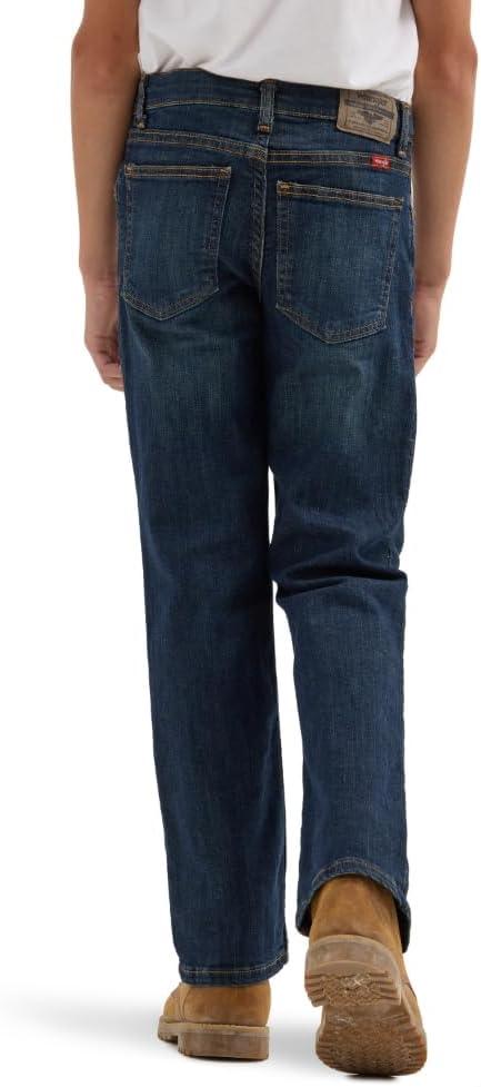 imageWrangler Boys Boot Cut Jean WaldonFresh Indigo