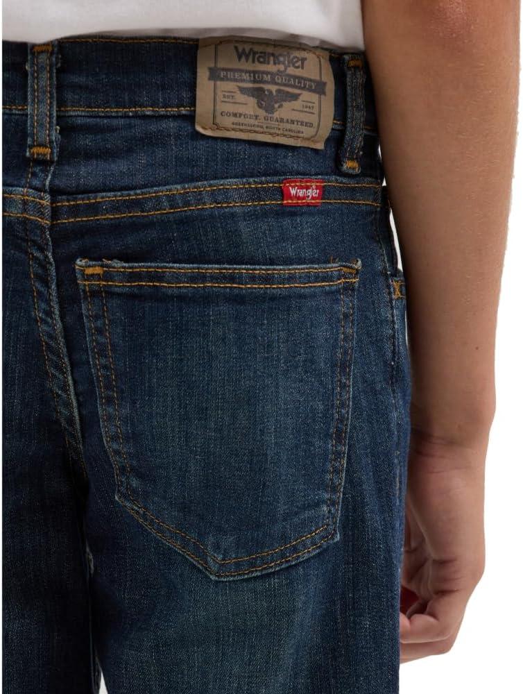 imageWrangler Boys Boot Cut Jean WaldonFresh Indigo