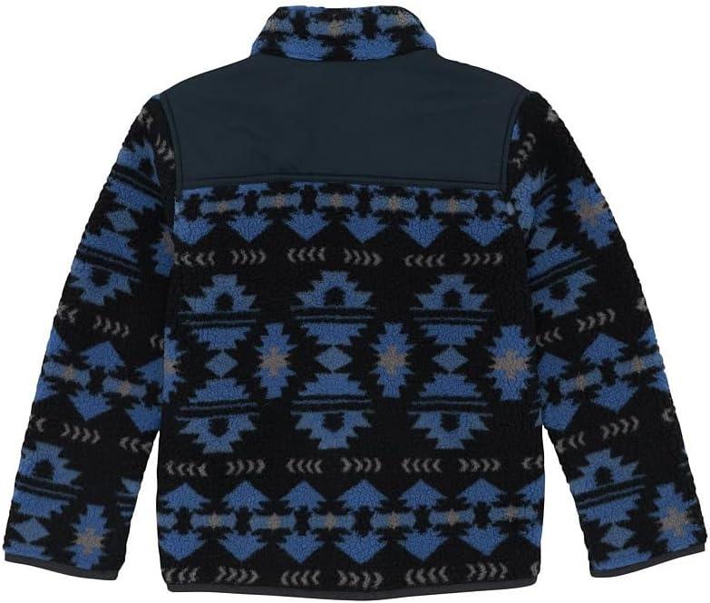 imageWrangler Boys Federal Blue Full Zip Sherpa Jacket