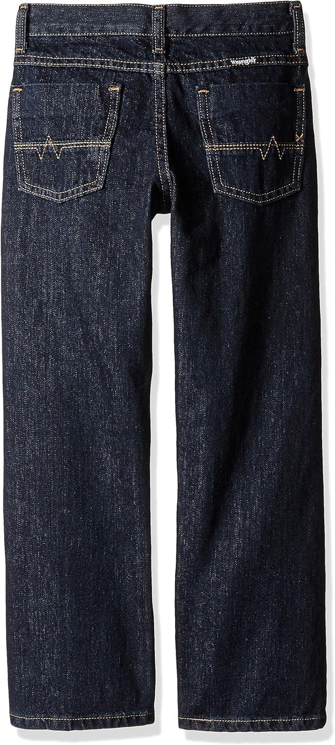 imageWrangler Boys Straight Fit JeanBlackened Indigo