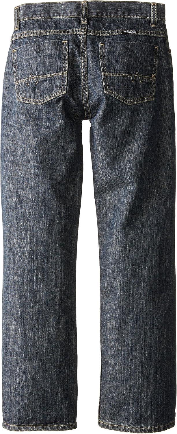 imageWrangler Boys Straight Fit JeanDark Tint