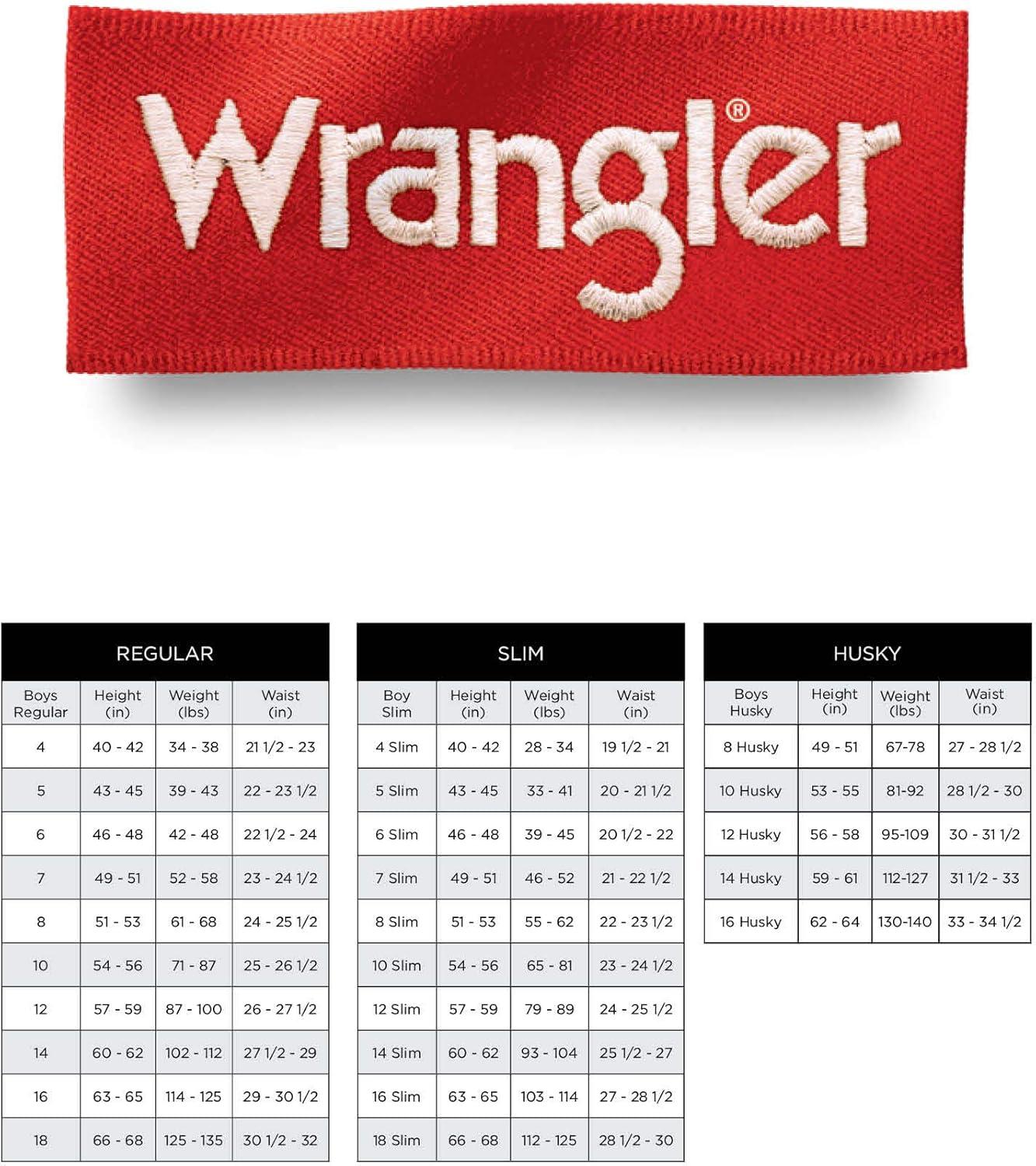 imageWrangler Boys Straight Fit JeanDark Tint