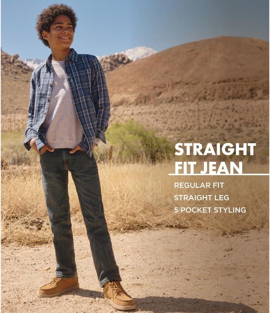 imageWrangler Boys Straight Fit JeanSunkissed