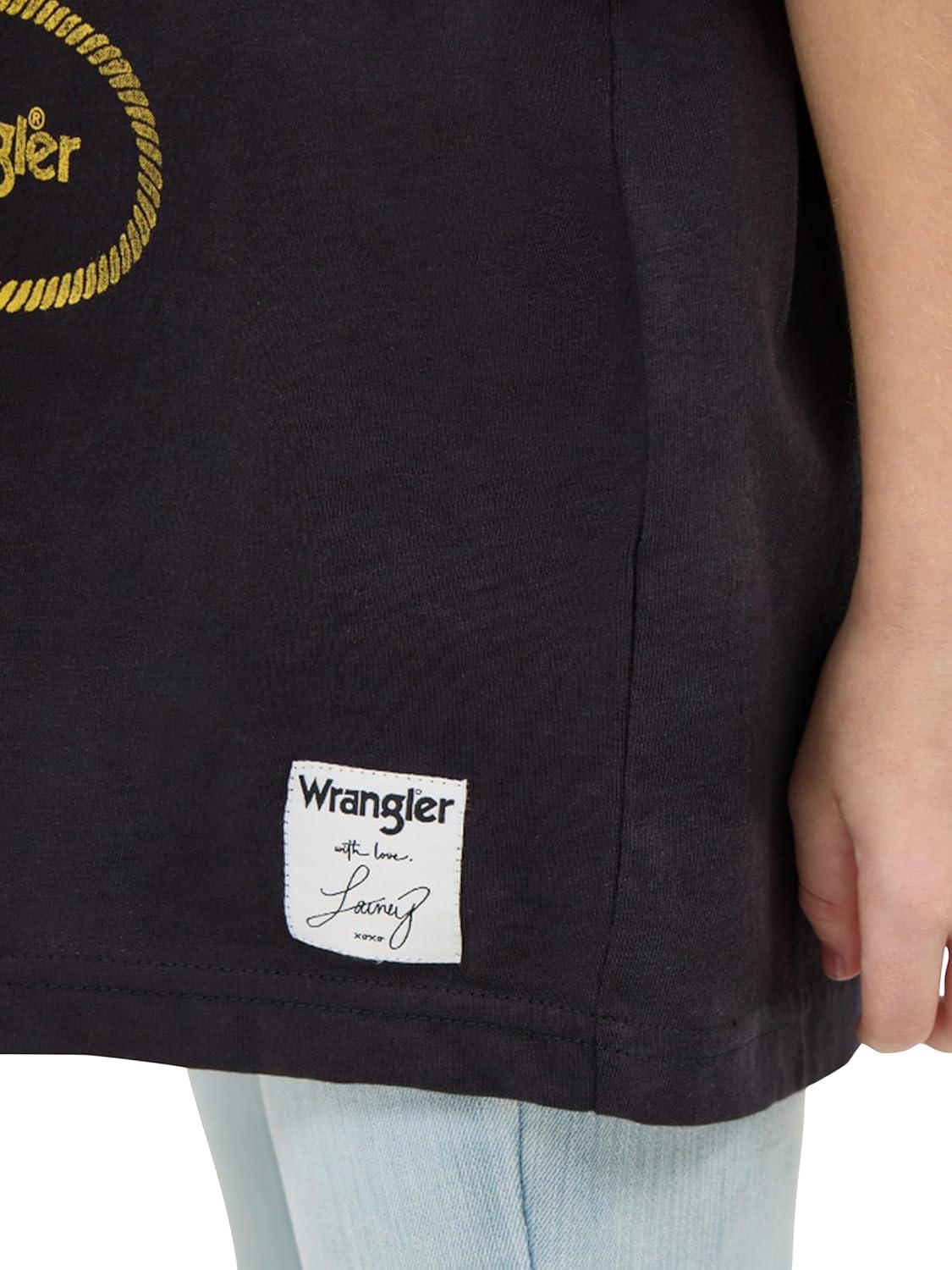 imageWrangler Lainey Wilson Girls Call A Cowboy Tee ShirtHang Tight Honey