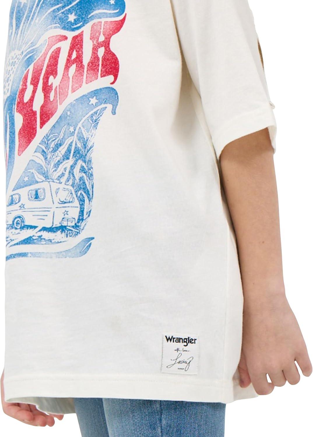 imageWrangler Lainey Wilson Girls Call A Cowboy Tee ShirtHeck Yeah