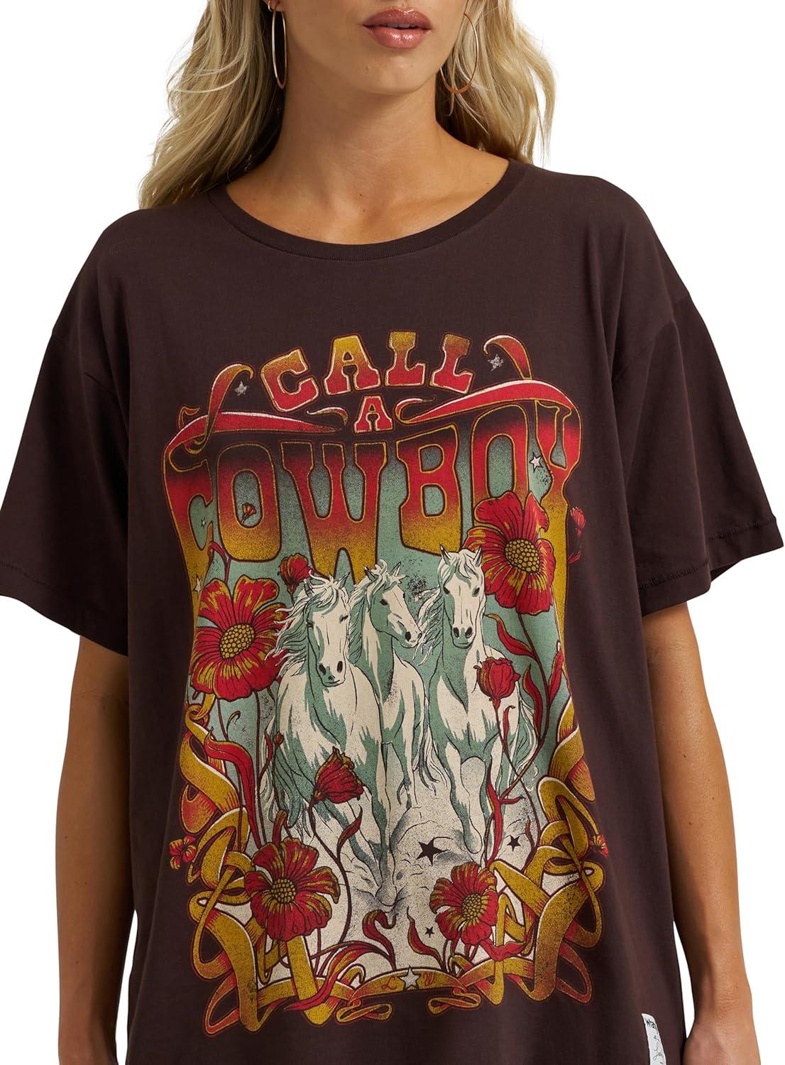 imageWrangler Lainey Wilson Keep On Keep On Tee ShirtCall a Cowboy