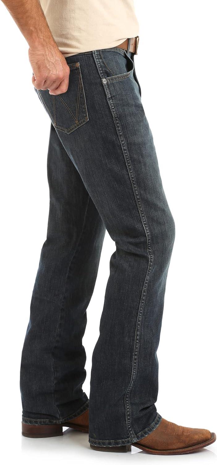 imageWrangler Mens Retro Limited Edition Relaxed Fit Boot Cut JeanFalls City