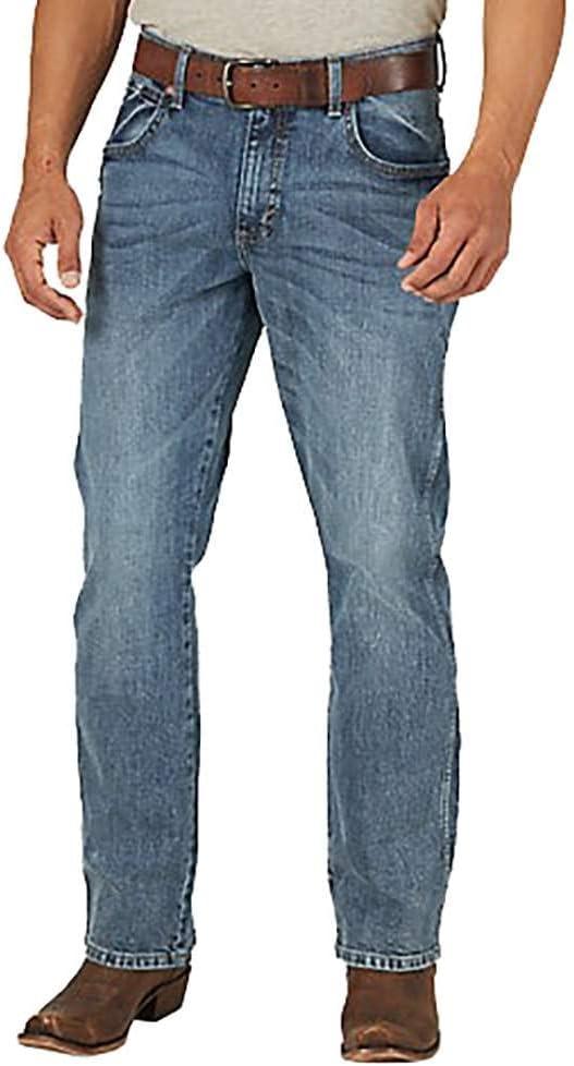 imageWrangler Mens Retro Limited Edition Relaxed Fit Boot Cut JeanGreeley