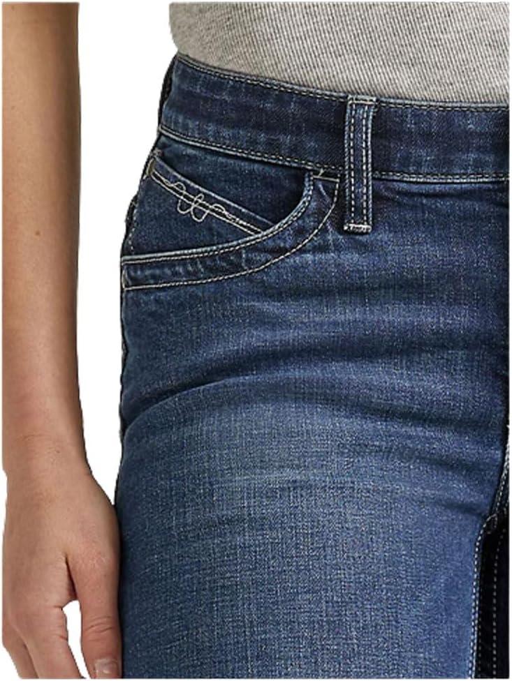 imageWrangler Womens Premium Patch Mae Sits Above Hip JeanBlue