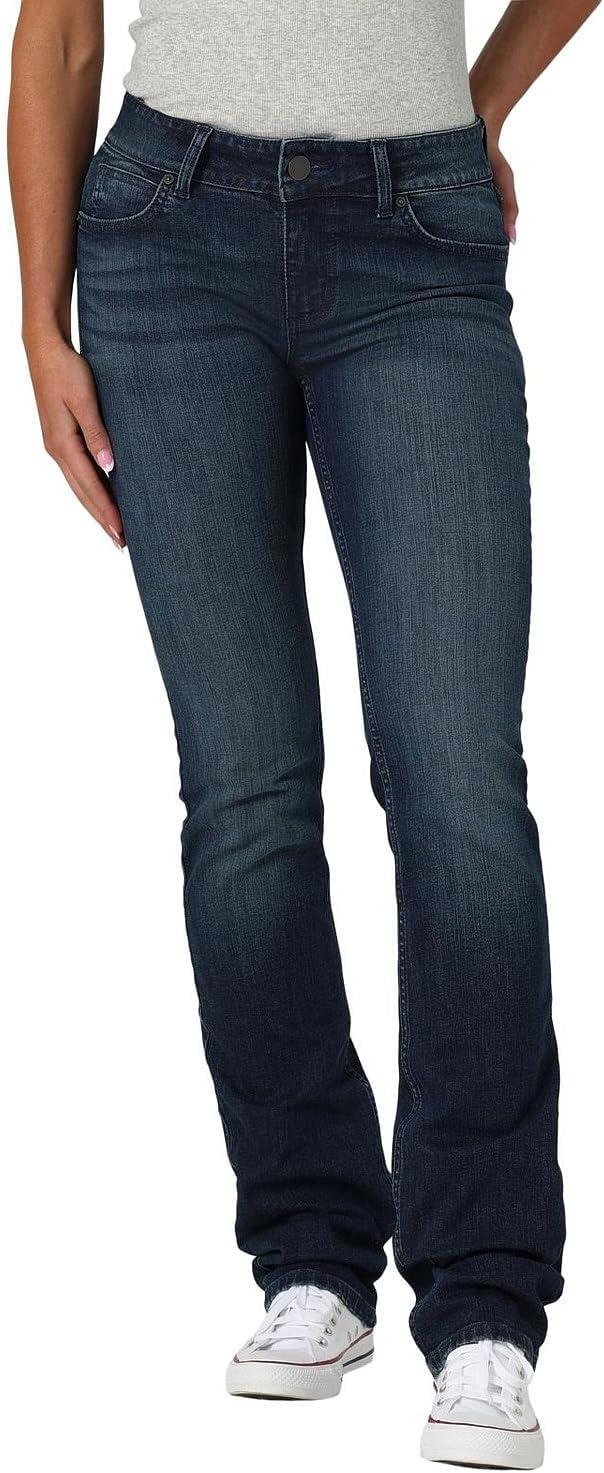 imageWrangler Womens Straight Leg JeansDenim