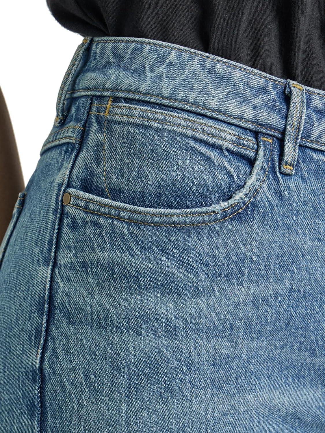 imageWrangler Womens Womens High Rise Bold Boot JeanSky Valley