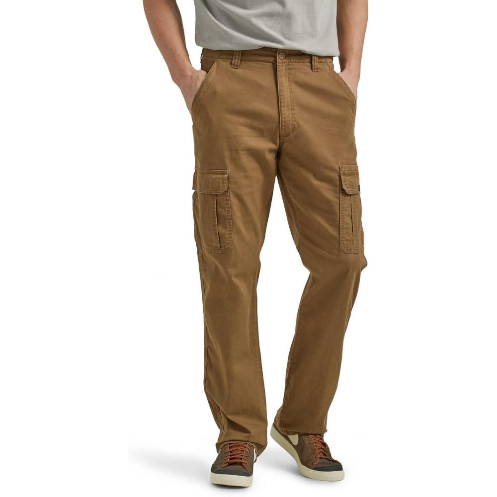 imageWrangler Authentics mens Relaxed Fit Stretch Cargo PantKangaroo