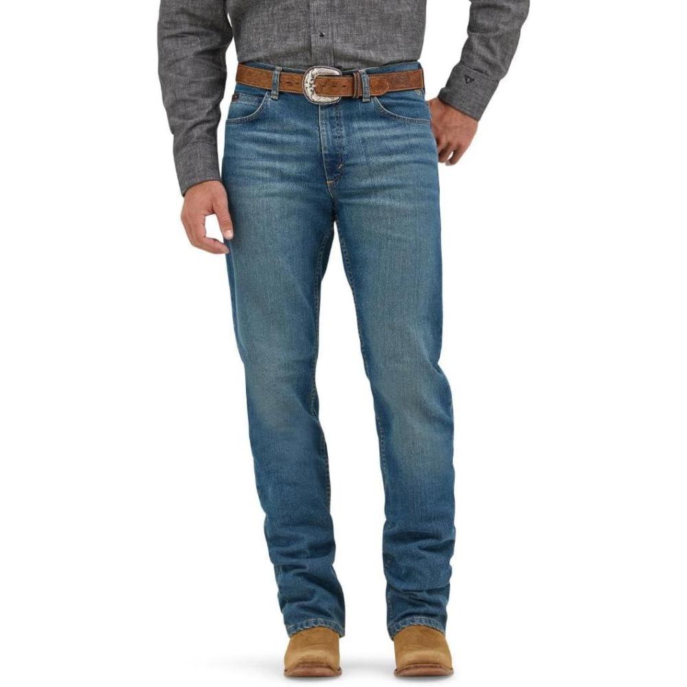 imageWrangler Mens Cody Johnson Competition JeansBlue Stone