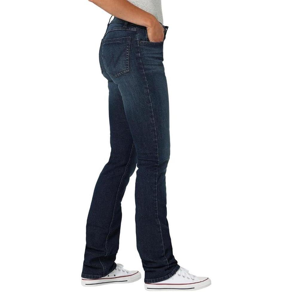 imageWrangler Womens Straight Leg JeansDenim