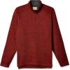 imageWrangler Authentics Mens Long Sleeve Fleece QuarterZipBossa Nova