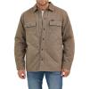imageWrangler Mens Chocolate Lined Reversible Jacket
