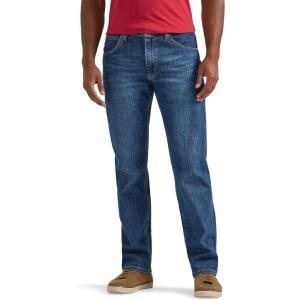 Wrangler Authentics Men’s Classic 5-Pocket Regular Fit Flex Jean(Blue Ocean Flex)