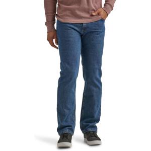 Wrangler Authentics Men’s Classic 5-Pocket Regular Fit Flex Jean(Dark Stonewash Flex)
