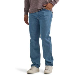 Wrangler Authentics Men’s Classic 5-Pocket Regular Fit Flex Jean(Light Stonewash Flex)