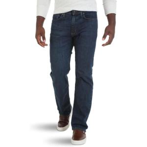 Wrangler Authentics Mens Comfort Flex Waist Relaxed Fit Jean(Carbon)