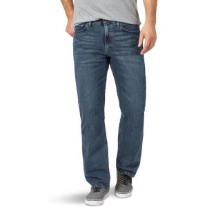 Wrangler Authentics Mens Comfort Flex Waist Relaxed Fit Jean(Smoke)