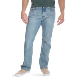 Wrangler Authentics Men’s Regular Fit Comfort Flex Waist Jean(Chalk Blue)