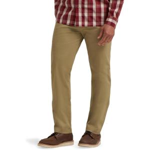 Wrangler Authentics Men’s Straight Fit Flat Front Chino(Elmwood)