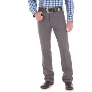 Wrangler Men’s Wrancher Dress Jean(Heather Grey)