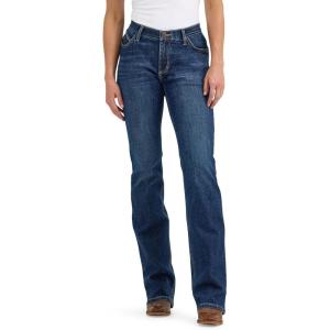 Wrangler Women’s Premium Patch Mae Sits Above Hip Jean(Andrea)