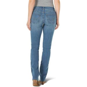 Wrangler Womens Straight Leg Jeans(Brianna)