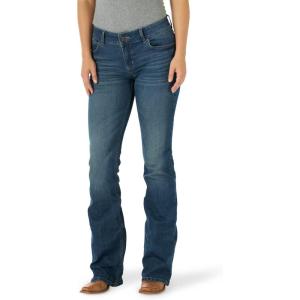 Wrangler Women’s Western Mid Rise Stretch Boot Cut Jean(Helen)