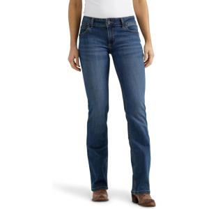 Wrangler Women’s Western Mid Rise Stretch Boot Cut Jean(Kora)