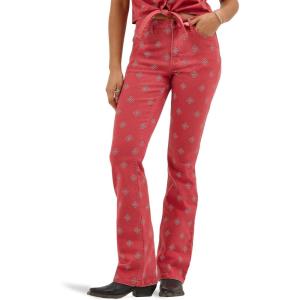 Wrangler Womens Women’s High Rise Bold Boot Jean(Diamond Bay)