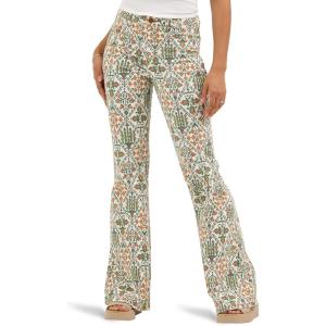 Wrangler Womens Women’s High Waisted Fierce Flare Jean(Vintage Garden)