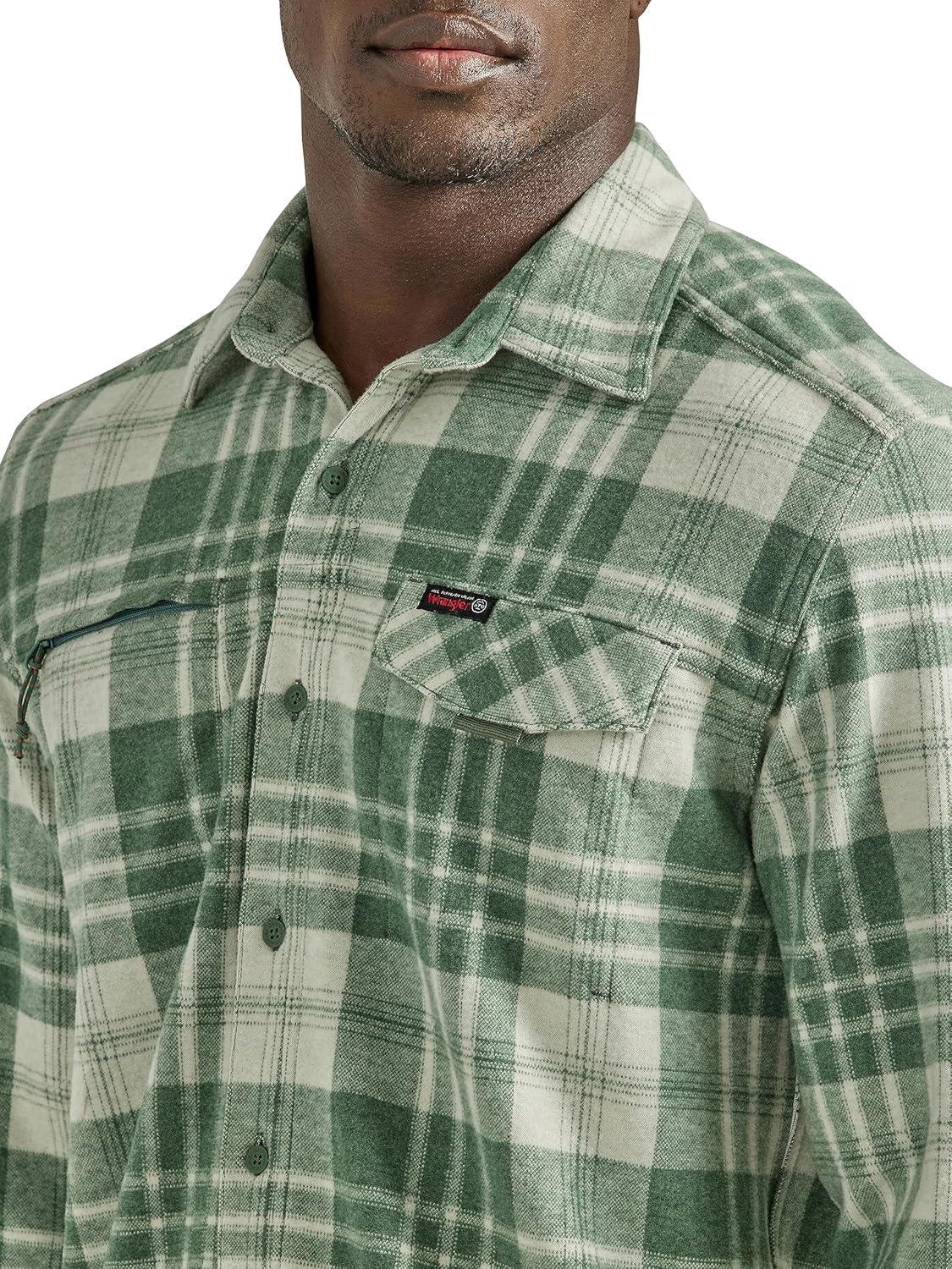 imageATG Mens Campsite ButtonDown Plaid ShirtBirch