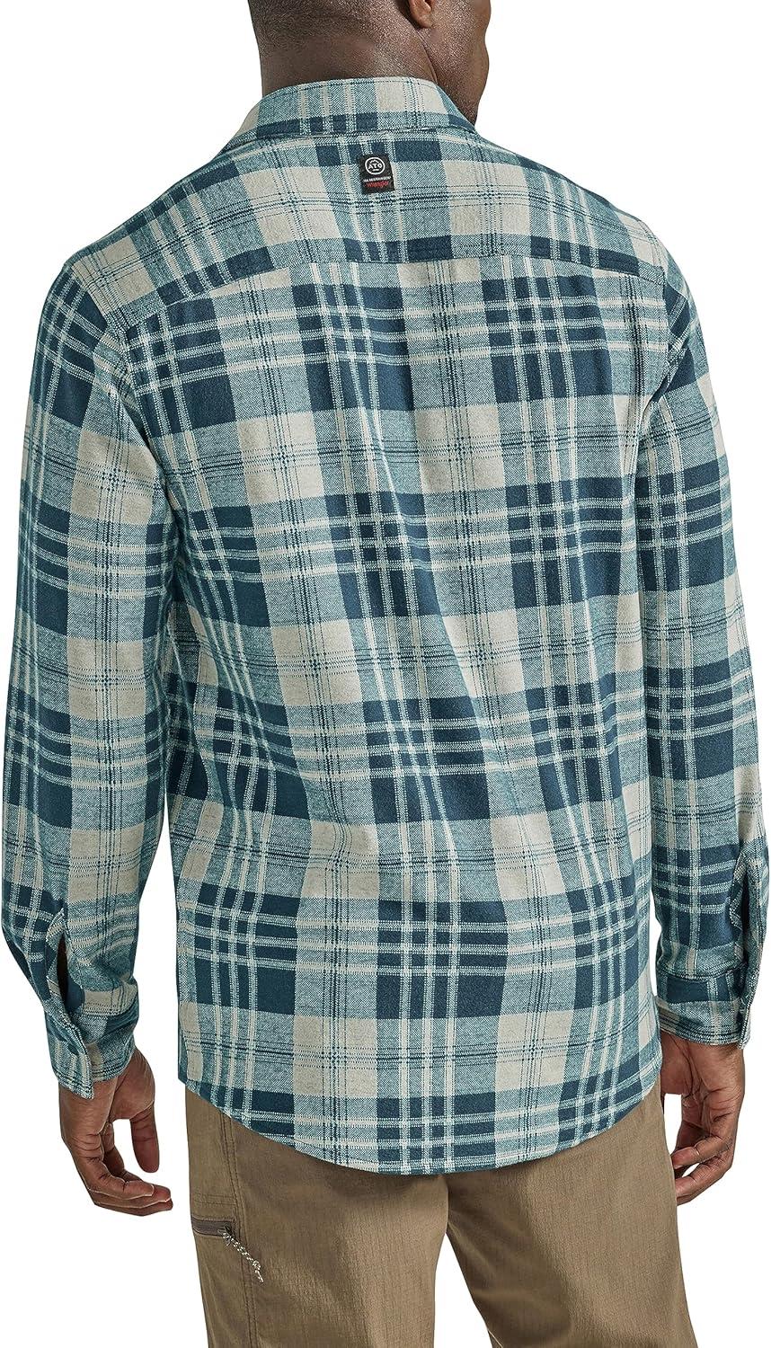 imageATG Mens Campsite ButtonDown Plaid ShirtCedar