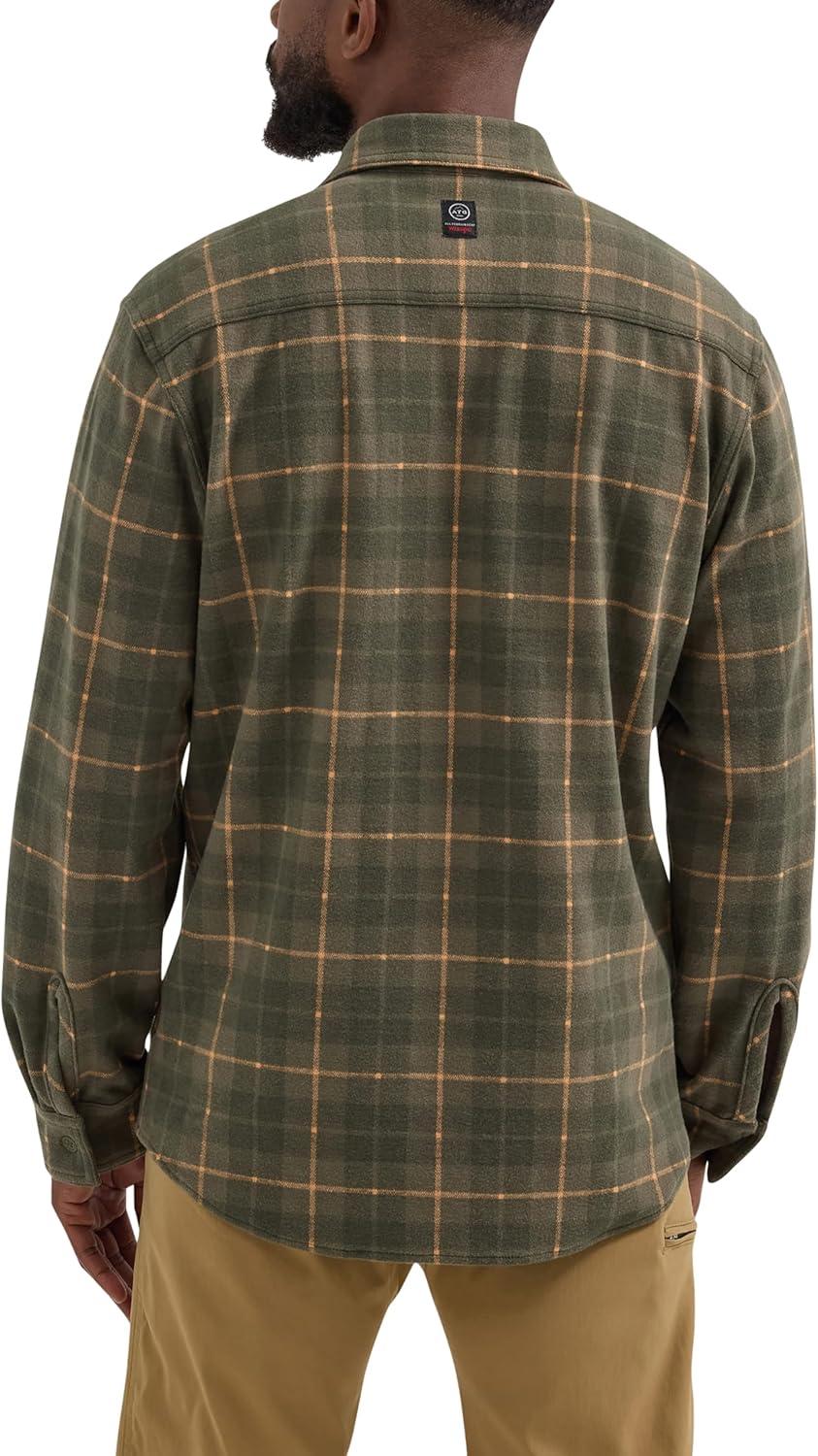 imageATG Mens Campsite ButtonDown Plaid ShirtForest