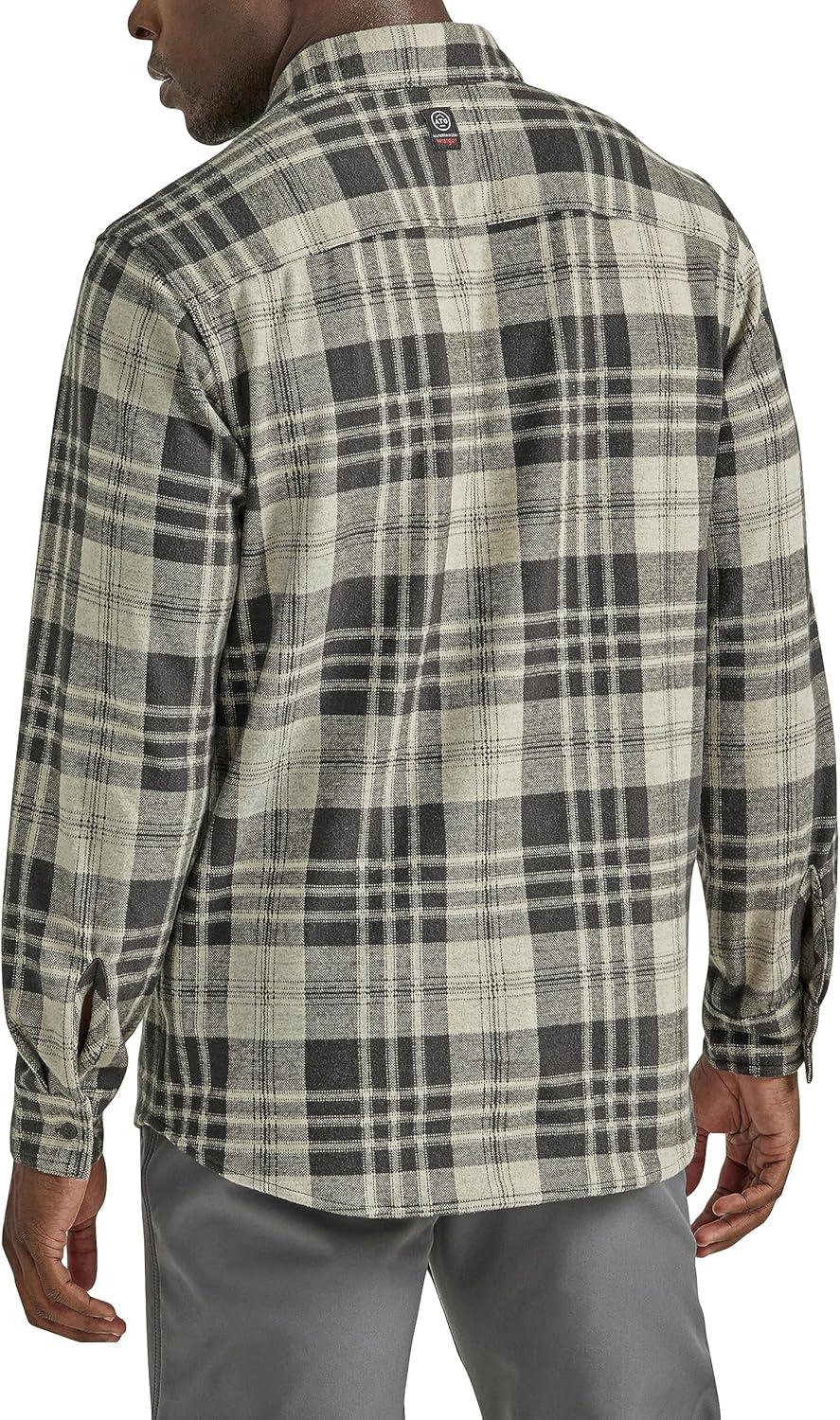 imageATG Mens Campsite ButtonDown Plaid ShirtWalnut
