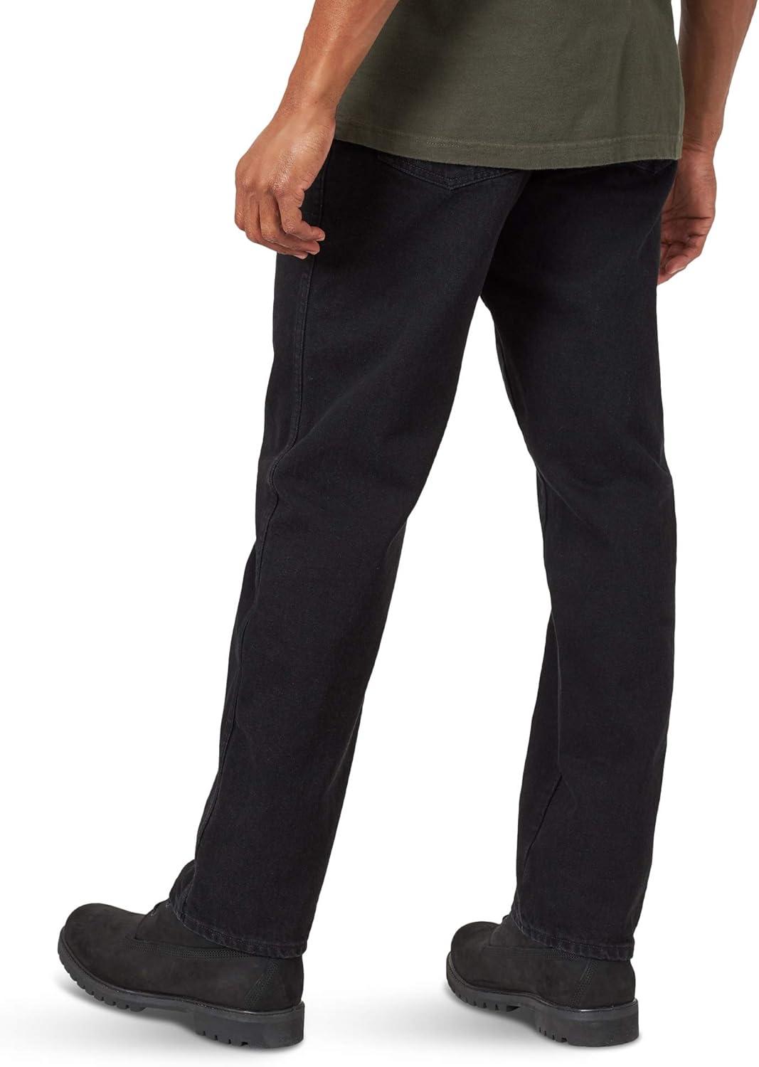 imageRustler Mens Classic Relaxed Fit JeanBlack