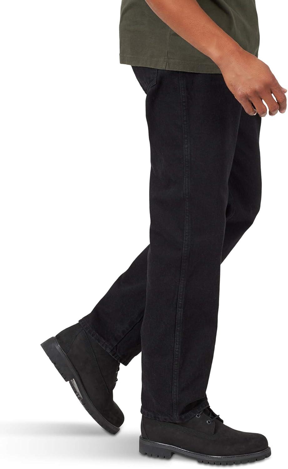 imageRustler Mens Classic Relaxed Fit JeanBlack