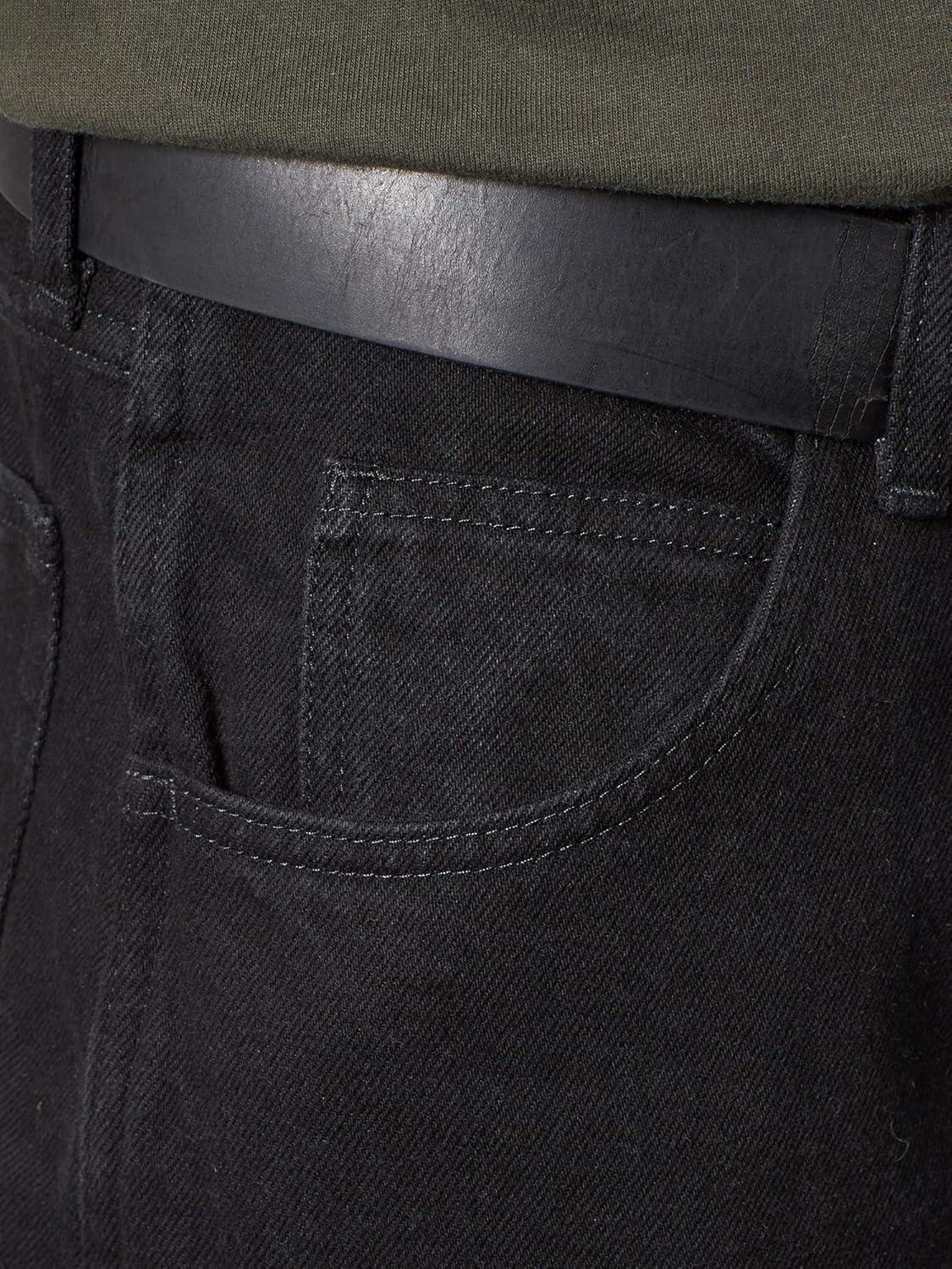 imageRustler Mens Classic Relaxed Fit JeanBlack