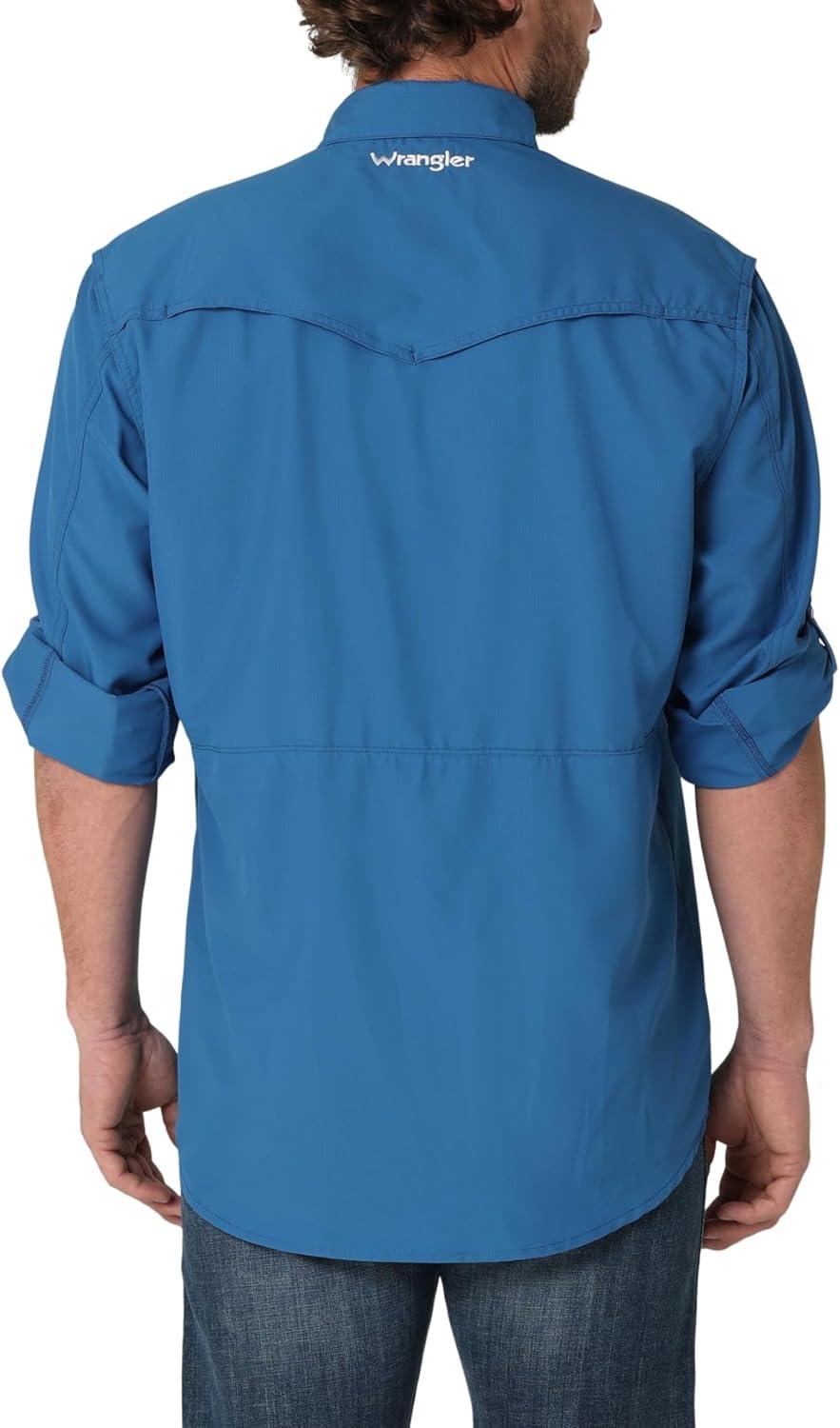 imageWrangler 112323744 Mens Black Performance ShirtHigh Tide