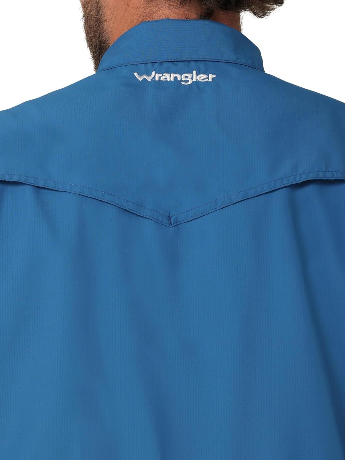 imageWrangler 112323744 Mens Black Performance ShirtHigh Tide