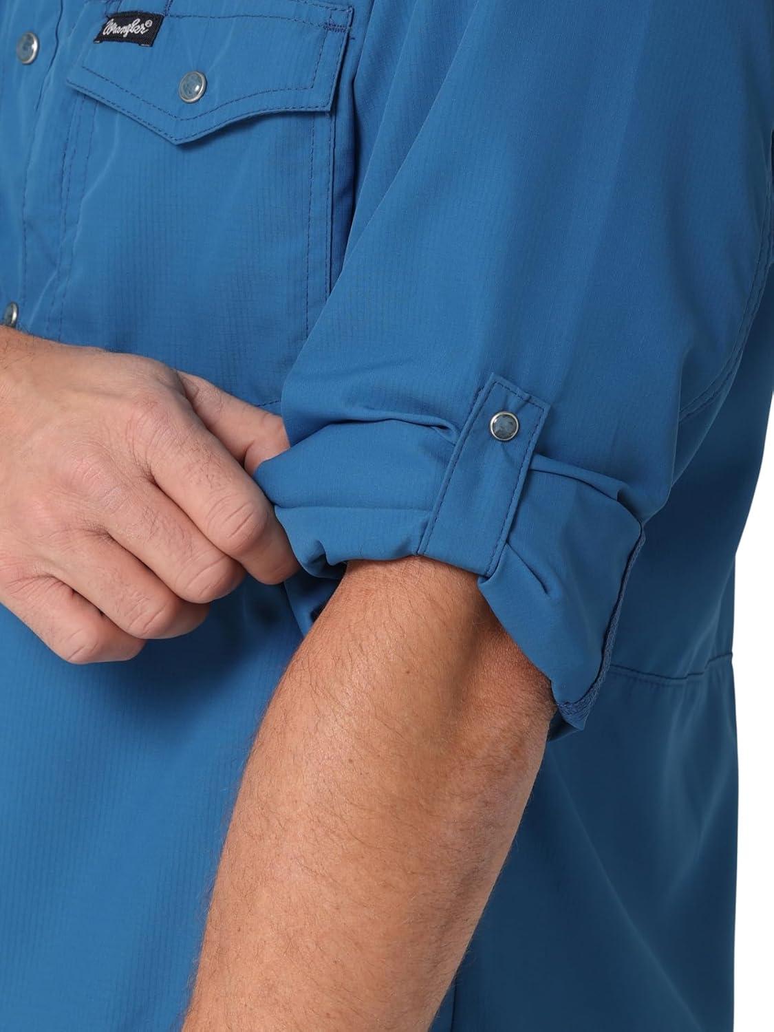 imageWrangler 112323744 Mens Black Performance ShirtHigh Tide